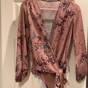 Floral bodysuit